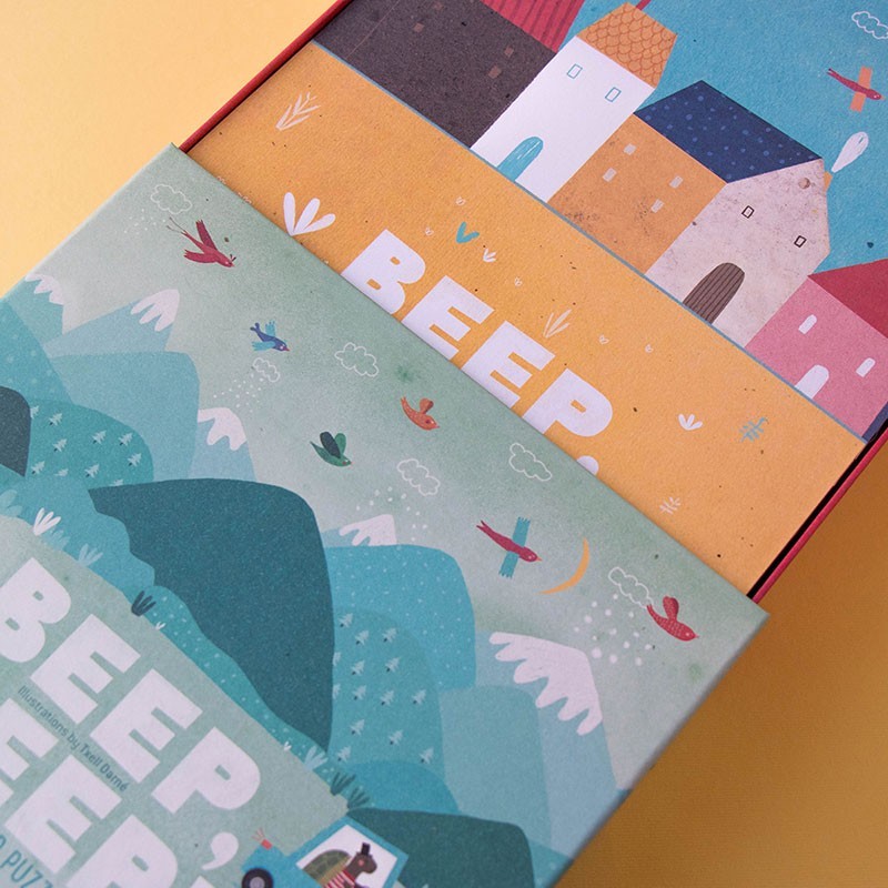 puzzle y juego de coches